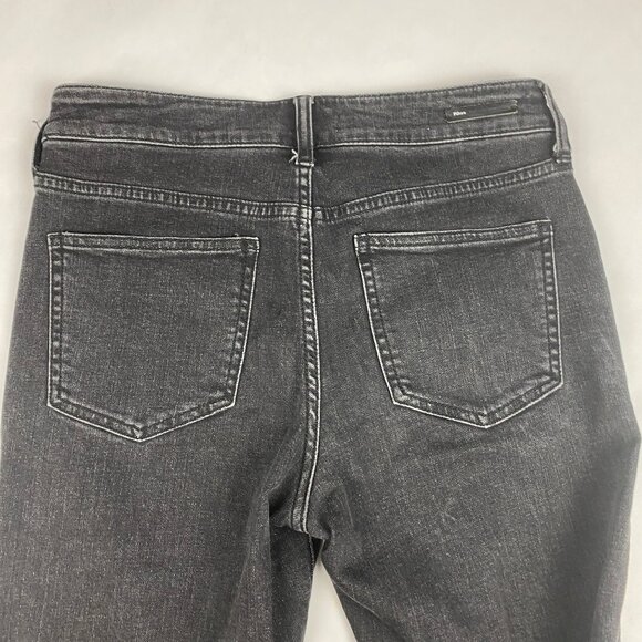 Pilcro Anthropologie High-Rise Flare Jeans Women's Size 27 Black - Picture 4 of 14